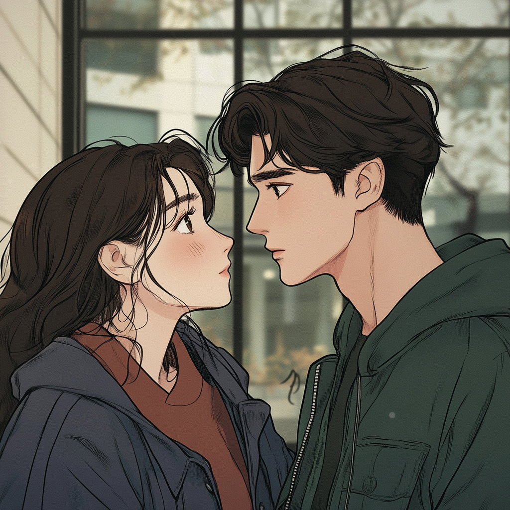 로맨스 장르 예시 일러스트